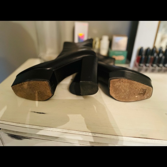 Black Alexander Wang Platform Ankle Boots - Picture 5 of 7